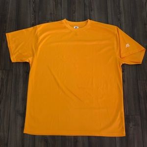 Gold Russell Dri-Power Shirt